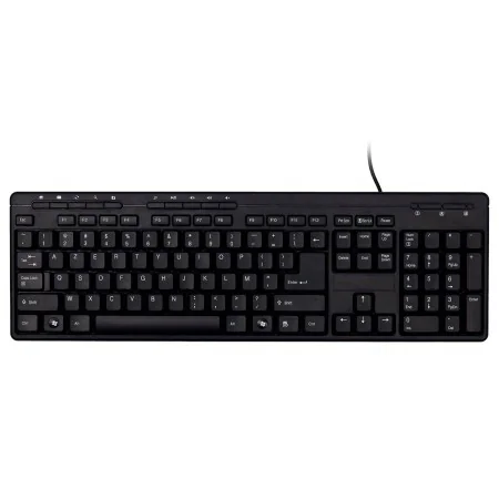 Tastatur Bluestork BS-KB-MFIRST2/SP Schwarz Qwerty Spanisch von Bluestork, Tastaturen - Ref: M0315483, Preis: 13,78 €, Rabatt: %