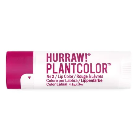 Bálsamo Labial con Color Hurraw! PlantColor Nº 2 4,8 g Stick de Hurraw!, Bálsamos - Ref: M0115575, Precio: 12,61 €, Descuento: %