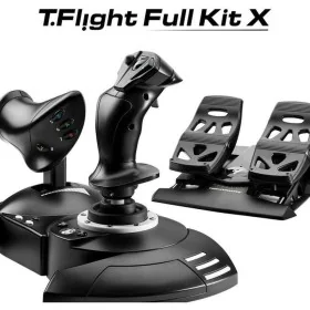 Commande Gaming Sans Fil Thrustmaster T.Flight Full Kit X Noir de Thrustmaster, Appareils de réalité virtuelle - Réf : M03182...