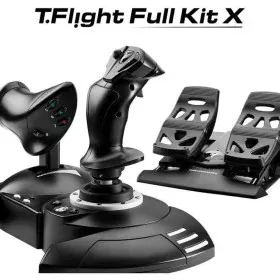 Controlo remoto sem fios para videojogos Thrustmaster T.Flight Full Kit X Preto de Thrustmaster, Dispositivos de realidade vi...