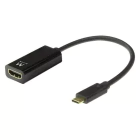 Adaptateur USB-C vers HDMI Ewent EW9823 Noir 15 cm 4K Ultra HD (1 Unité) de Ewent, Câbles USB - Réf : M0319154, Prix : 14,01 ...