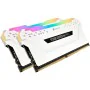 Mémoire RAM Corsair CMW16GX4M2D3600C18W 16 GB DDR4 3600 MHz CL18 de Corsair, Mémoire principale - Réf : M0319434, Prix : 64,7...