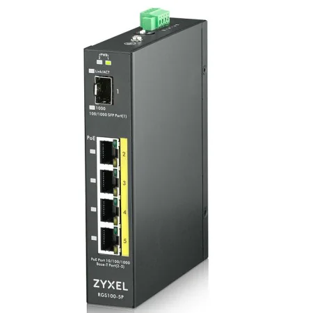 Switch ZyXEL RGS100-5P by ZyXEL, Network switches - Ref: M0322032, Price: 462,34 €, Discount: %