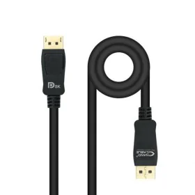 Cabo DisplayPort NANOCABLE 10.15.2501 HDR 8K Ultra HD Preto 1 m de NANOCABLE, Arraste e elevação - Ref: M0323728, Preço: 6,78...