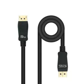 DisplayPort Cable NANOCABLE 10.15.2501 HDR 8K Ultra HD Black 1 m by NANOCABLE, Pulling and lifting - Ref: M0323728, Price: 6,...