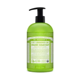 Sapone Liquido Dr Bronner's Lemongrass Lime 710 ml di Dr Bronner's, Gel e saponi - Rif: M0115974, Prezzo: 23,12 €, Sconto: %