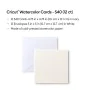 Cartes d'Aquarelle pour Traceur de Découpe Cricut S40 Blanc de Cricut, Papier - Réf : M0324210, Prix : 14,63 €, Remise : %