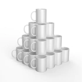 Coffee Set Cricut 2008945 White Ceramic (36 Units) by Cricut, Cups - Ref: M0324612, Price: 104,16 €, Discount: %