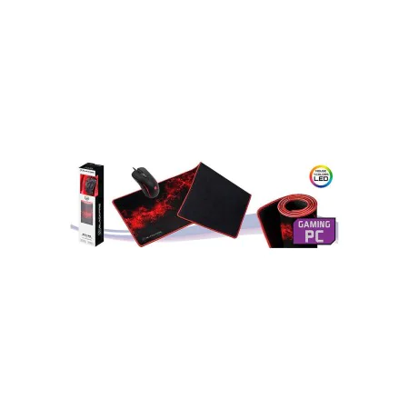 Souris et Tapis de Souris Gaming Blackfire BFX150 LED Noir de Blackfire, Accessoires pour claviers et souris - Réf : M0501230...