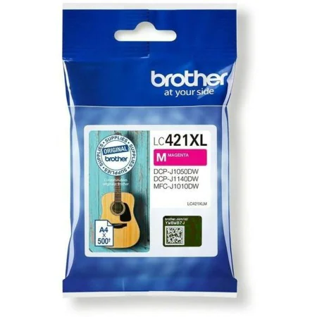 Cartucho de Tinta Original Brother LC-421XLM Magenta de Brother, Tóners y tinta de impresora - Ref: M0503054, Precio: 19,23 €...