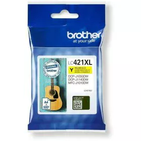 Cartouche d'encre originale Brother LC-421XLY Jaune de Brother, Toners et encre pour imprimante - Réf : M0503056, Prix : 19,1...