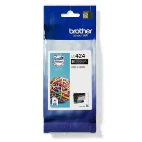 Original Ink Cartridge Brother LC-424BK Black by Brother, Printer toners and inks - Ref: M0503068, Price: 25,13 €, Discount: %