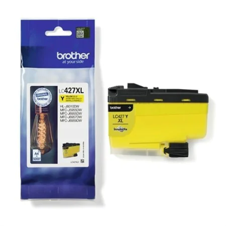 Original Ink Cartridge Brother LC-427XLY Yellow by Brother, Printer toners and inks - Ref: M0503088, Price: 75,60 €, Discount: %