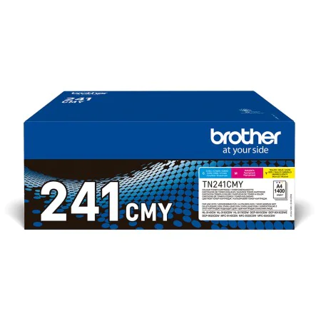 Toner original Brother TN-241CMY Cyan/Magenta/Jaune de Brother, Toners et encre pour imprimante - Réf : M0503171, Prix : 191,...