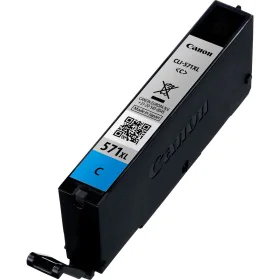 Cartuccia ad Inchiostro Originale Canon CLI-571C XL Ciano di Canon, Toner e inchiostro per stampante - Rif: M0504024, Prezzo:...