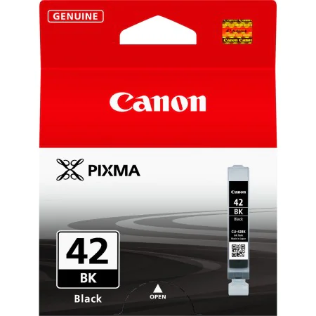 Cartuccia ad Inchiostro Originale Canon CLI-42 BK Nero Rosso di Canon, Toner e inchiostro per stampante - Rif: M0504250, Prez...