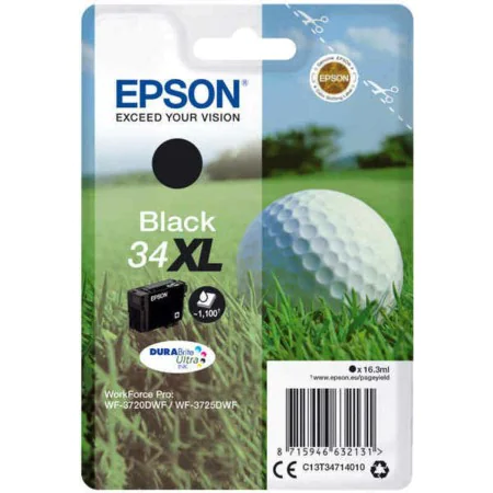 Tinteiro de Tinta Original Epson C13T34714010 Preto de Epson, Toners e tinta de impressora - Ref: M0506164, Preço: 53,51 €, D...