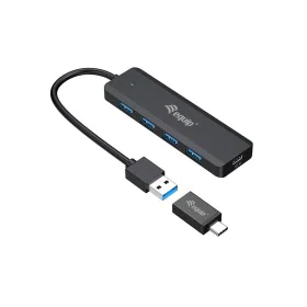 USB Hub Equip 128959 Black by Equip, Network hubs - Ref: M0508168, Price: 15,52 €, Discount: %