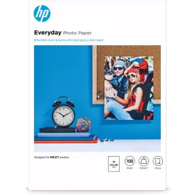 Papel Fotográfico Brilhante HP Q2510A A4 de HP, Papel de impressão - Ref: M0511653, Preço: 26,38 €, Desconto: %