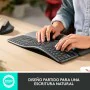 Tastiera Logitech Ergo K860 Nero Grigio Grafite Qwerty in Spagnolo di Logitech, Tastiere - Rif: M0515405, Prezzo: 110,13 €, S...