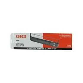 Fita de impressora de agulhas original OKI ML-393/395 Preto Nylon de OKI, Etiquetas adesivas e autocolantes - Ref: M0515652, ...