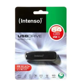 Memoria USB INTENSO 3533490 USB 3.0 64 GB Nero 64 GB di INTENSO, Chiavette USB - Rif: S0200529, Prezzo: 8,46 €, Sconto: %