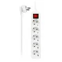 Multiprise 5 Prises avec Interrupteur Ewent EW3916 Schuko (1,5 m) de Ewent, Multiprises - Réf : S0220098, Prix : 10,73 €, Rem...