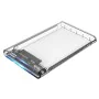 Boîtier pour disque dur CoolBox COO-SCT-2533 2,5" 5 Gbps USB 3.0 Transparent de CoolBox, Adaptateurs et boîtiers - Réf : S022...