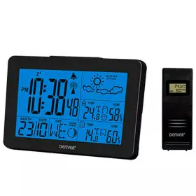 Multi-function Weather Station Denver Electronics WS-530BLACK Black by Denver Electronics, Special alarm clocks - Ref: S02373...