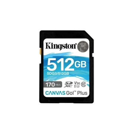 Cartão de Memória SD Kingston SDG3/512GB 512 GB de Kingston, Cartões de memória - Ref: S0238285, Preço: 56,22 €, Desconto: %