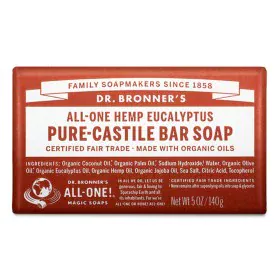 Barra de Sabão Dr Bronner's 140 g Eucalipto de Dr Bronner's, Barras de sabão e sabonete líquido para mãos - Ref: M0118430, Pr...