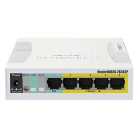 Schalter für das Büronetz Mikrotik RB260GSP von Mikrotik, Netzwerk-Switches - Ref: S0239855, Preis: 62,02 €, Rabatt: %