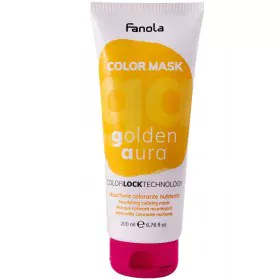 Maske für Farbpigmente Fanola 200 ml Golden Aura von Fanola, Kuren - Ref: M0118780, Preis: 8,88 €, Rabatt: %