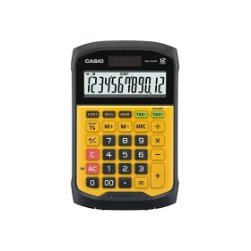 Calculatrice Casio WM-320MT Jaune 16,8 x 10,8 x 3,3 cm de Casio, Calculatrices de bureau - Réf : S0365252, Prix : 30,64 €, Re...