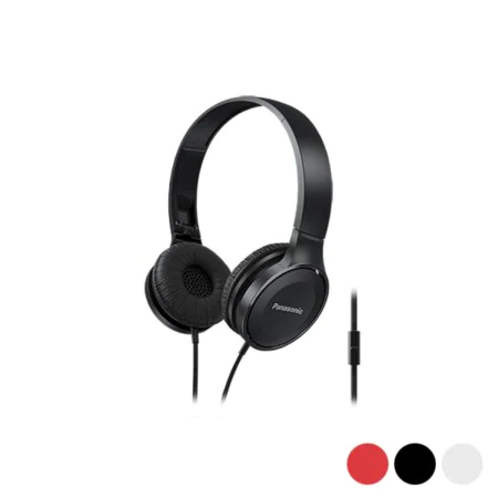 Headphones with Microphone Panasonic RP-HF100ME (3.5 mm) by Panasonic, Headphones and accessories - Ref: S0422685, Price: 16,...