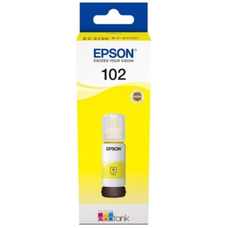 Cartouche d'encre originale Epson 102 Jaune de Epson, Toners et encre pour imprimante - Réf : S0439059, Prix : 11,65 €, Remis...