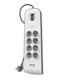 Extensão com 8 Tomadas com Interruptor Belkin BSV804VF2M de Belkin, Réguas - Ref: S0441350, Preço: 30,75 €, Desconto: %