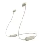 Auriculares Bluetooth Sony WI-C100 Beige de Sony, Auriculares y accesorios - Ref: S0441570, Precio: 37,01 €, Descuento: %