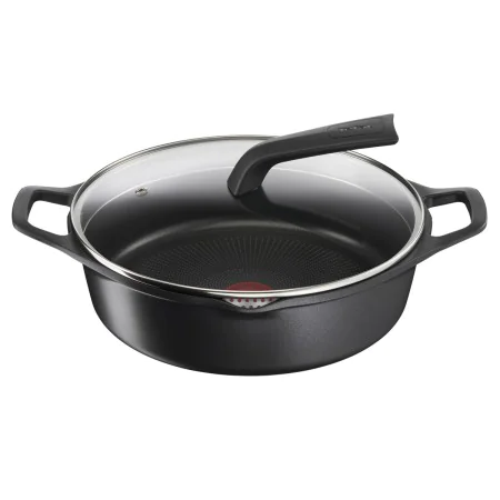 Casserole avec Couvercle Tefal E2497244 Noir Ø 28 cm de Tefal, Cocottes - Réf : S0449858, Prix : 52,34 €, Remise : %