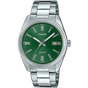 Montre Homme Casio Vert Argenté de Casio, Montres bracelet - Réf : S0452690, Prix : 44,71 €, Remise : %