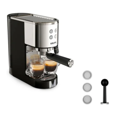 Caffettiera Express a Leva Krups XP440C 1350 W Acciaio di Krups, Macchine per espresso e cappuccino - Rif: S0454803, Prezzo: ...