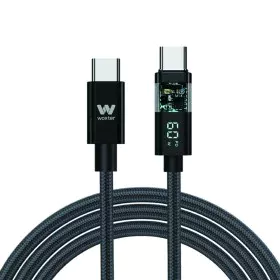 USB-C-Kabel Woxter Schwarz 2 m von Woxter, USB-Kabel - Ref: S0455444, Preis: 10,21 €, Rabatt: %