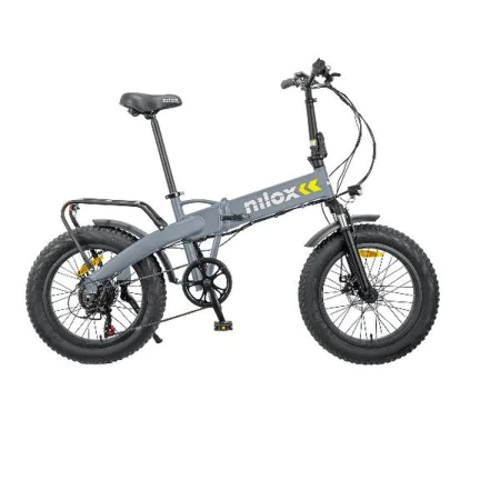 Electric Bike Nilox J4 PLUS 20X4P Grey 250 W 13000 mAh 20" by Nilox, Electric Bikes - Ref: S0456140, Price: 815,82 €, Discoun...