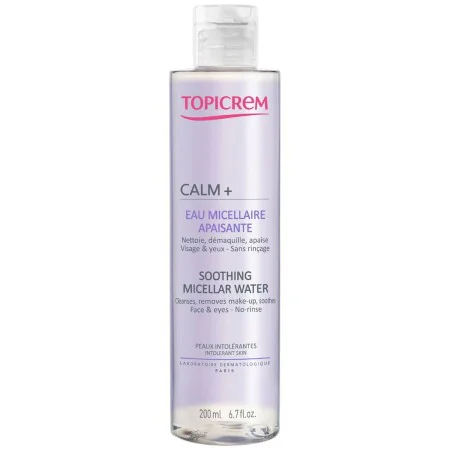 Água Micelar desmaquilhante Topicrem Calm+ 200 ml de Topicrem, Limpadores e exfoliantes - Ref: M0119564, Preço: 11,83 €, Desc...