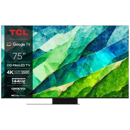 TV intelligente TCL 75C855 4K Ultra HD LED HDR AMD FreeSync 75" de TCL, Téléviseurs - Réf : S0457141, Prix : 1,00 €, Remise : %