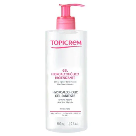 Gel hydroalcoolique Topicrem Uh 500 ml de Topicrem, Antiseptiques et désinfectants - Réf : M0119577, Prix : 10,82 €, Remise : %