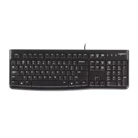 Qwerty Español Logitech K120 USB Negro Qwerty Español QWERTY de Logitech, Teclados - Ref: S0459219, Precio: 15,54 €, Descuent...