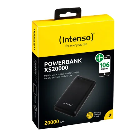 Powerbank INTENSO XS20000 Noir 20000 mAh de INTENSO, Chargeurs - Réf : S0460035, Prix : 19,21 €, Remise : %