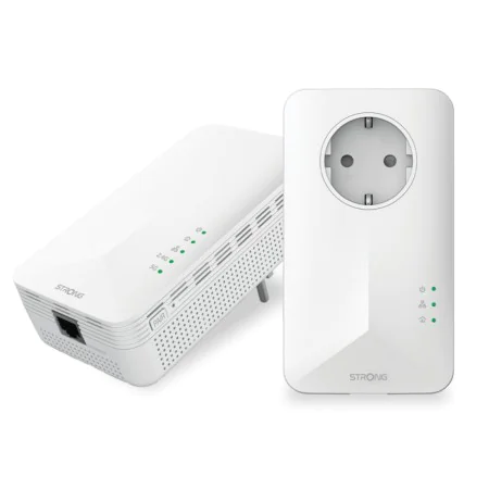 Adaptador PLC STRONG POWERL1000DUOWIFIEUV2 Blanco (2 Unidades) de STRONG, Cables USB - Ref: S0460285, Precio: 37,09 €, Descue...