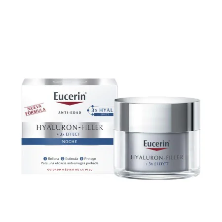 Night-time Anti-aging Cream Eucerin Hyaluronic Filler 50 ml by Eucerin, Moisturisers - Ref: S05101252, Price: 37,01 €, Discou...